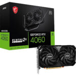 MSI RTX4060-8GB GDDR6 VENTUS 2X BLACK OC