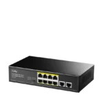 CUDY SWITCH GS1010P 8 PORT GIGABIT POE+, 2 UPLINK GIGABIT PORT 120W - Image 2