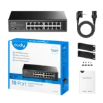 CUDY SWITCH GS1016 16 PORT GIGABIT, RACKMOUNT