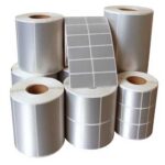 TFK LABEL ROLL TT 52X26 (1000) ALUMINIUM SILVER.