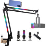 GEATIX ADJUSTABLE ARM STAND FOR MICROPHONE 