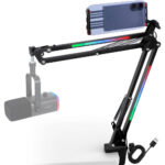 GEATIX ADJUSTABLE ARM STAND FOR MICROPHONE  - Image 2