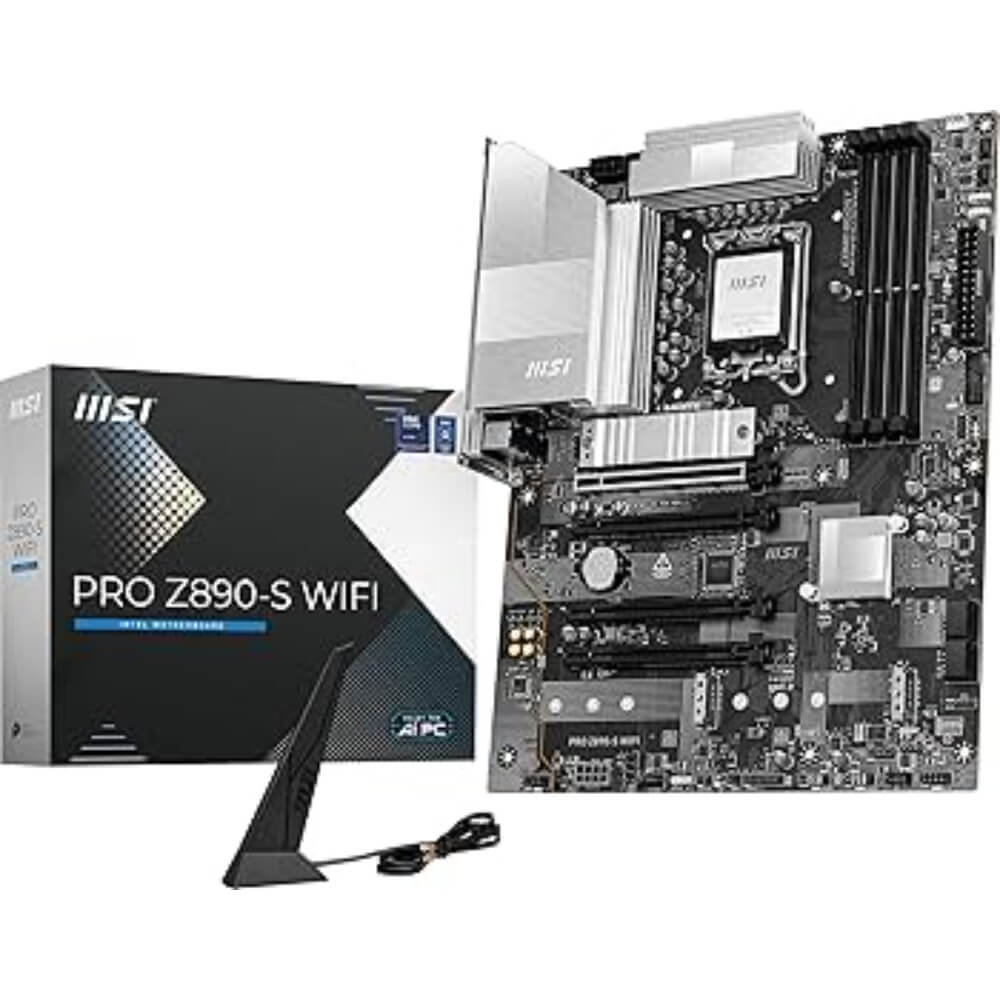 MSI-Z890-S-1.jpg MSI MOTHERBOARD PRO Z890-S (((WIFI))) LGA 1851 - Image 1
