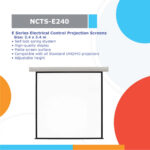 NCTS WALL SCREEN ELECTRIC 240X240
