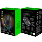 RAZERBASILISK V3 MOUSE GAMING RGB, 11 BUTTONS, 26000DPI, BLACK, USB