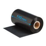 RIKLABEL RIBBON WAX 110MM 300 METER CORE 1 INCH