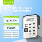 BAVIN POWER BANK PC1062S, 70000 MAH - Image 2