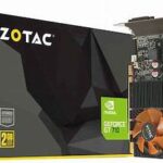 ZOTAC GPU GT710-2GB GDDR3, FAN, HDMI, DVI DUAL LINK, VGA, 3X DISPLAY, 64BIT