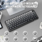 ATTACK SHARK X66 WIRELESS GAMING KEYBOARD - Image 3