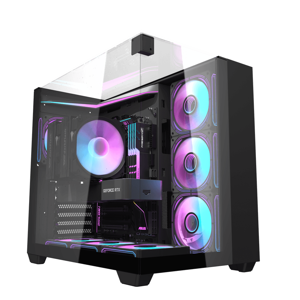 DARKFLASH TH285 DARKFLASH TH285 COMPUTER CASE - Image 1