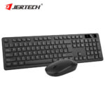 JERTECH COMBO WIRELESS SILENT KEYBOARD & MOUSE EN/AR, WATERPROOF KM400