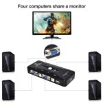  KVM SWITCH 4-PORT KVM41UA - 4 VGA PORT - 4 USB 2.0 - Image 2