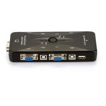  KVM SWITCH 4-PORT KVM41UA - 4 VGA PORT - 4 USB 2.0